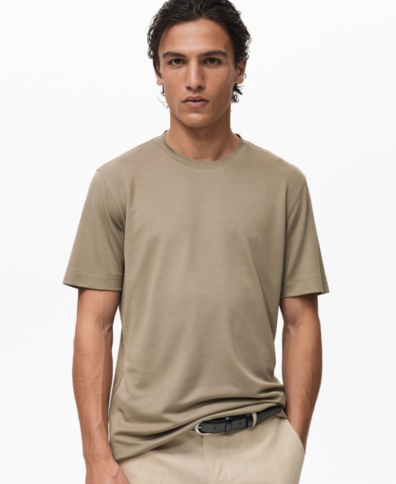 Men's Short-Sleeved Lyocell T-Shirt