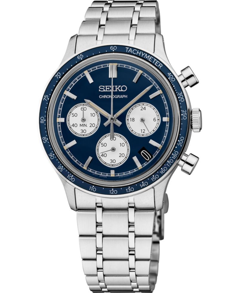Men's Essentials Silver Stainless Steel Bracelet Watch, 38.7mm