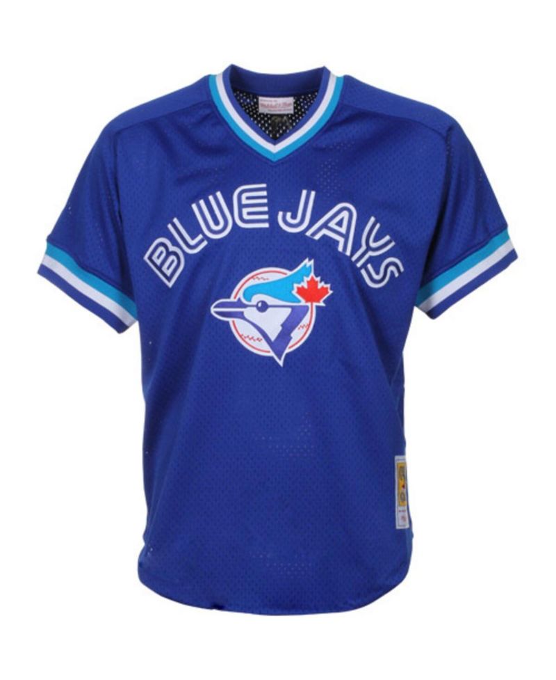 Men's Joe Carter Royal Toronto Blue Jays 1993 Authentic Cooperstown Collection Mesh Batting Practice Jersey