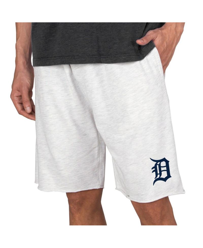 Men's Oatmeal Detroit Tigers Mainstream Terry Tri-Blend Shorts