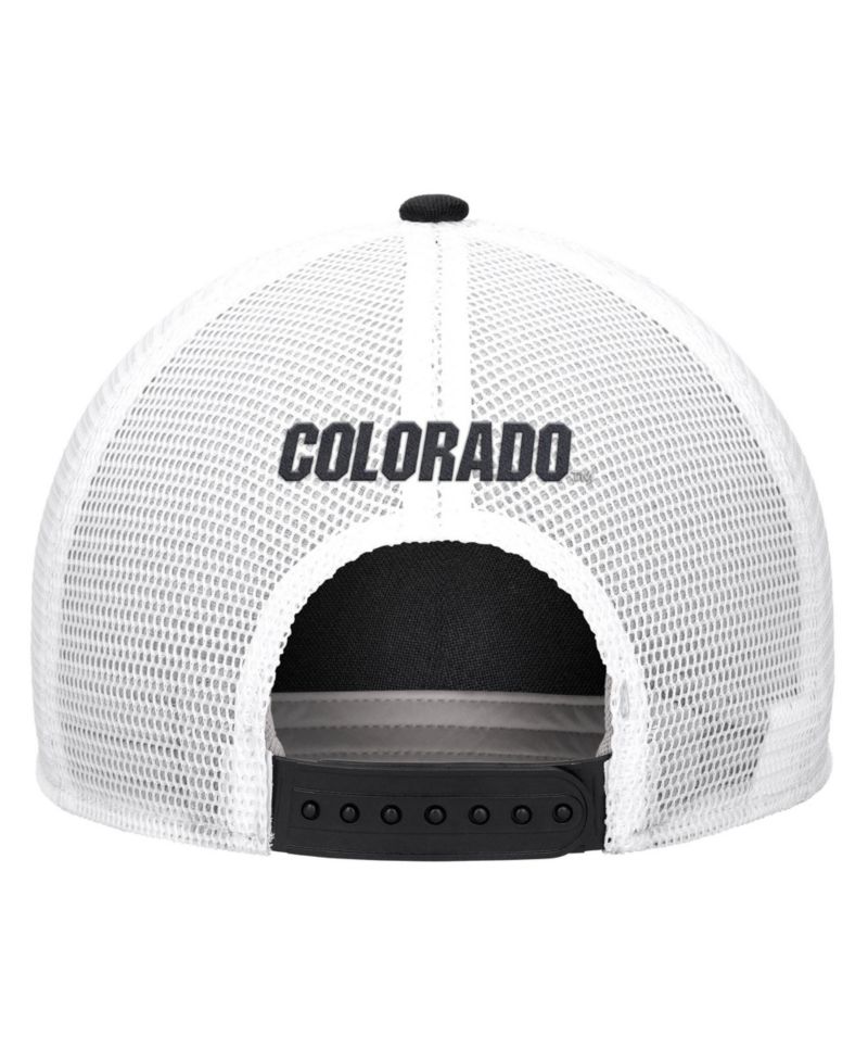 Men's Black Colorado Buffaloes 2026 On-Field Rope Adjustable Trucker Hat