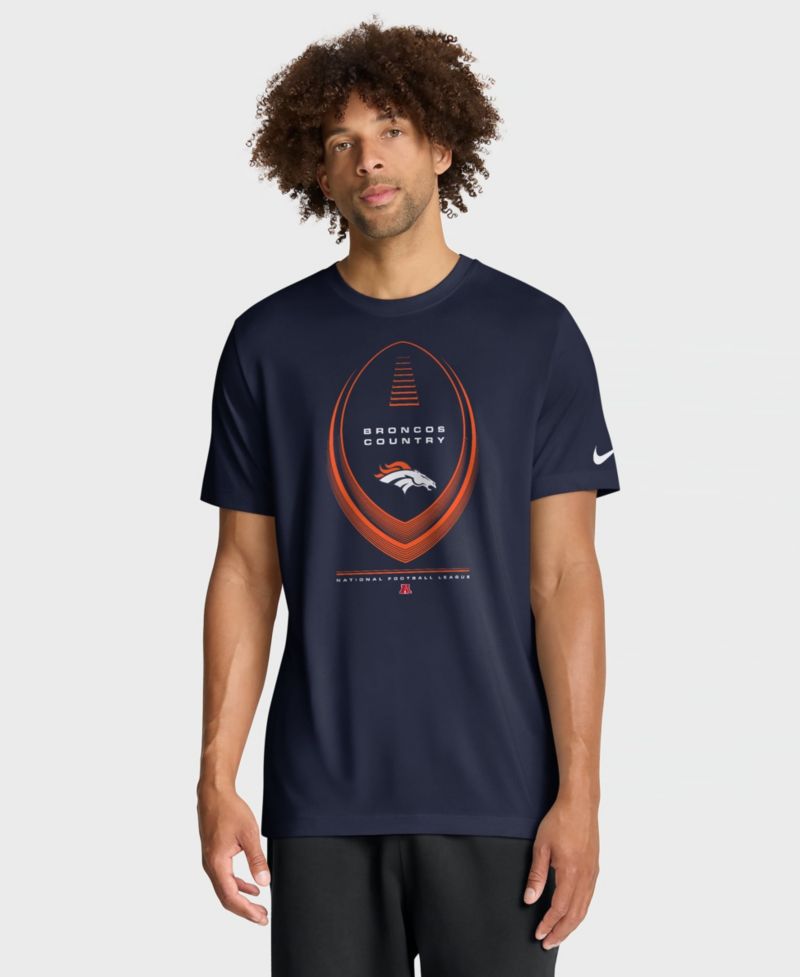 Men's Navy Denver Broncos Legend Icon Dri-FIT T-Shirt
