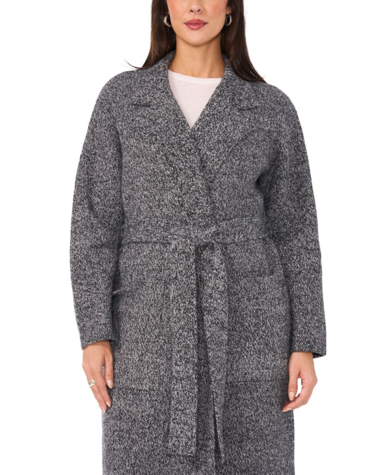 Women's Tie-Front Duster Cardigan