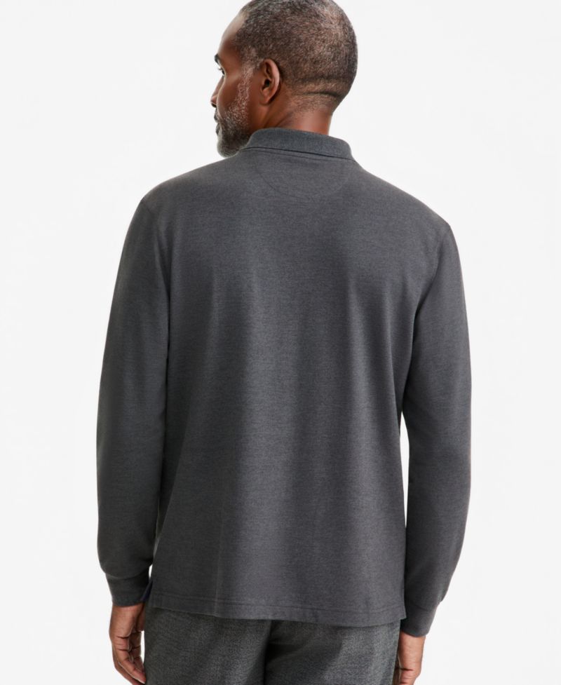 Men's Solid Stretch Polo Shirt