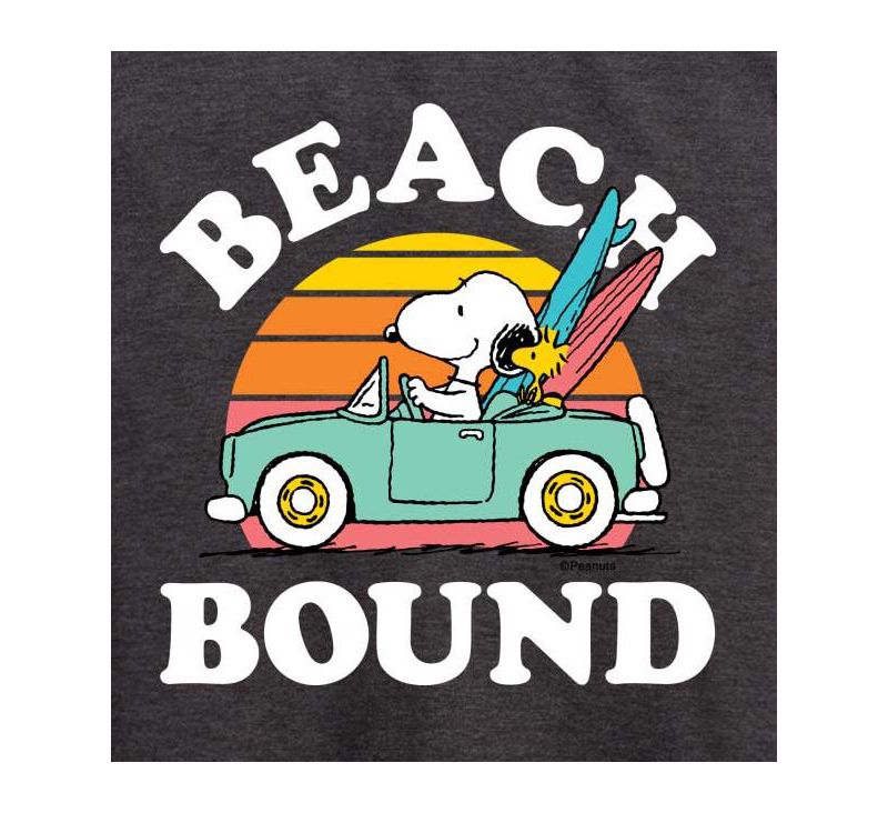 Trendy Plus Size Snoopy Beach Bound Graphic Top