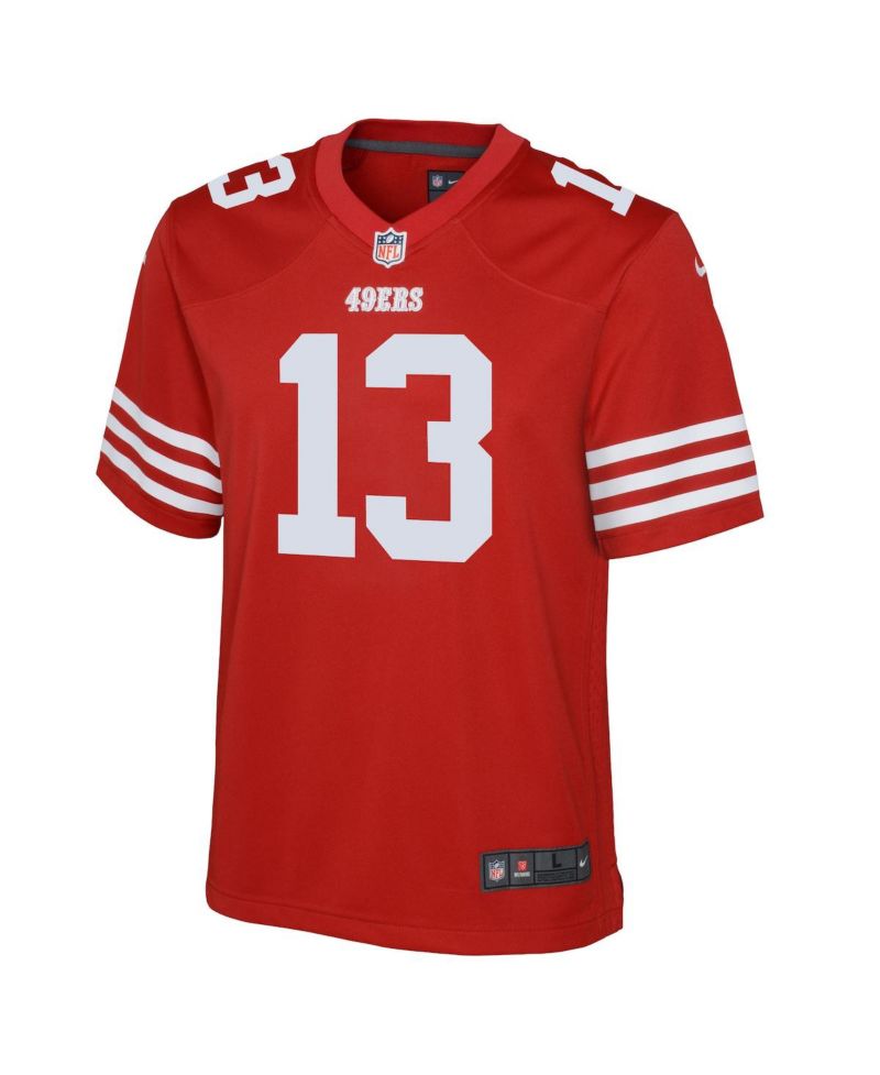 Youth Boys Brock Purdy Scarlet San Francisco 49ers Game Jersey