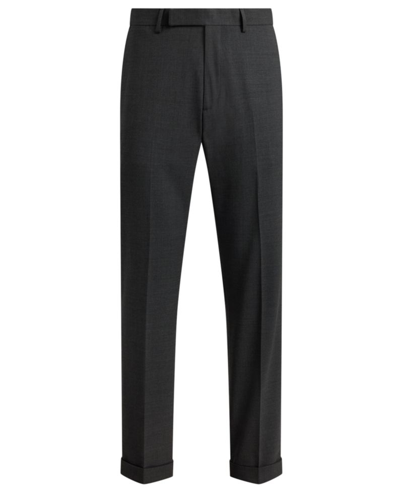 Men's Stretch Wool-Blend Suit Trouser