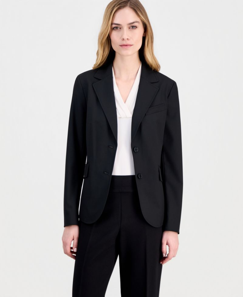 Women's Bi-Stretch Two-Button Blazer