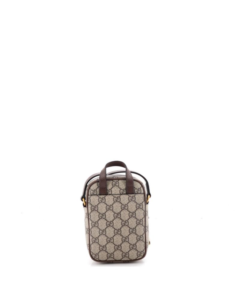 Mini Ophidia Top Handle Crossbody Bag GG Coated Canvas