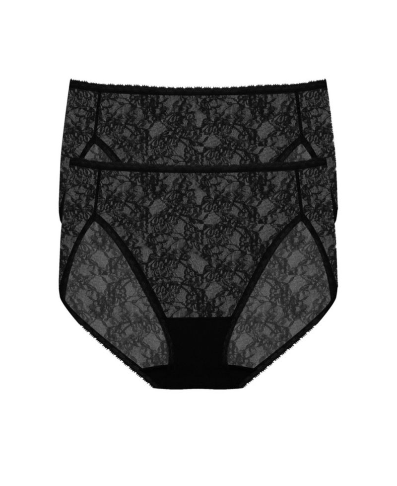 Women's Bliss Allure One Lace French Cut-2 Pack