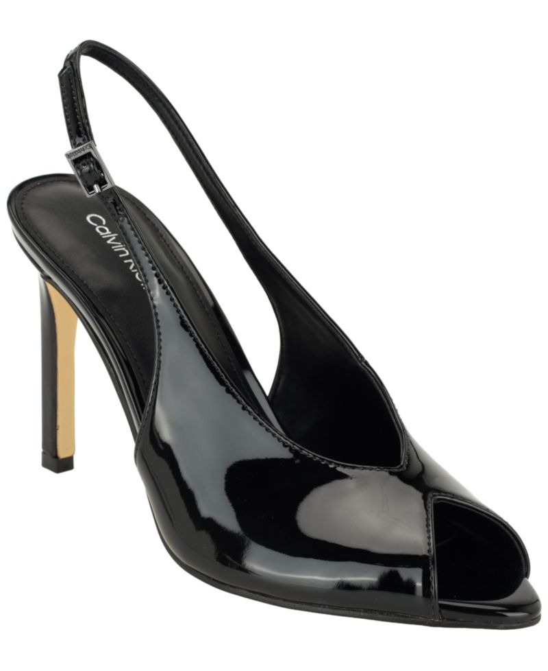 Women's Dorris Peep Toe High Stiletto Slingback Pump