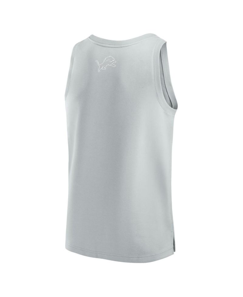 Men's Gray Detroit Lions Elements Tank Top