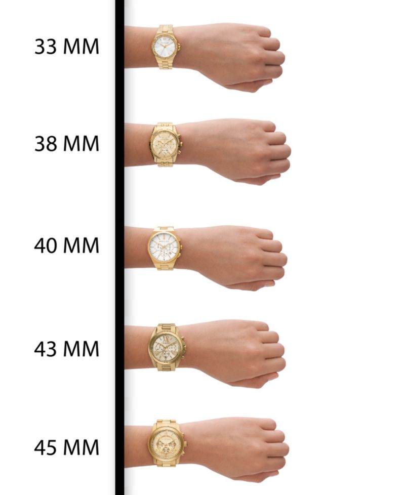 Women's Corey Three-Hand White Leather Watch 38mm