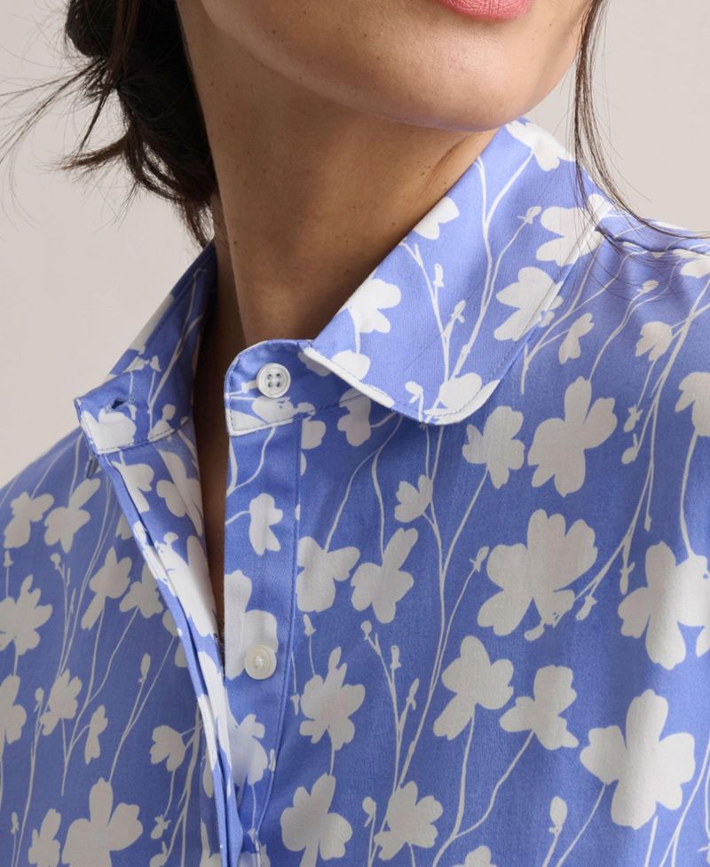Women's Stretch Cotton Demi Shirtdress
