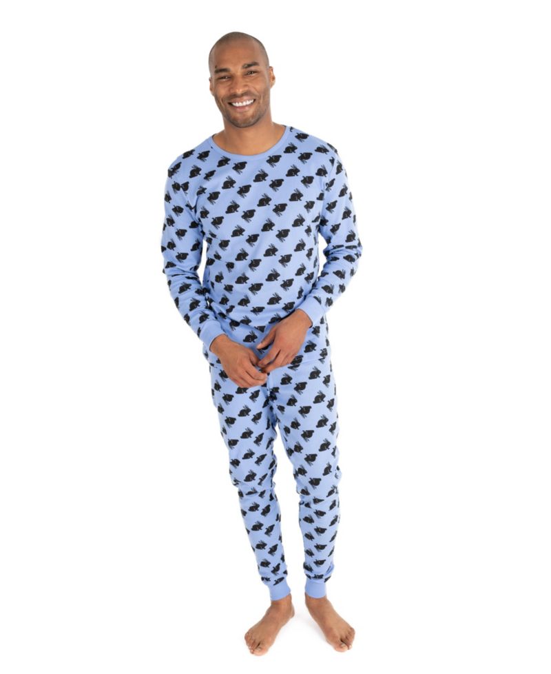 Men's Matching Family Two Piece Cotton Easter Pajamas
