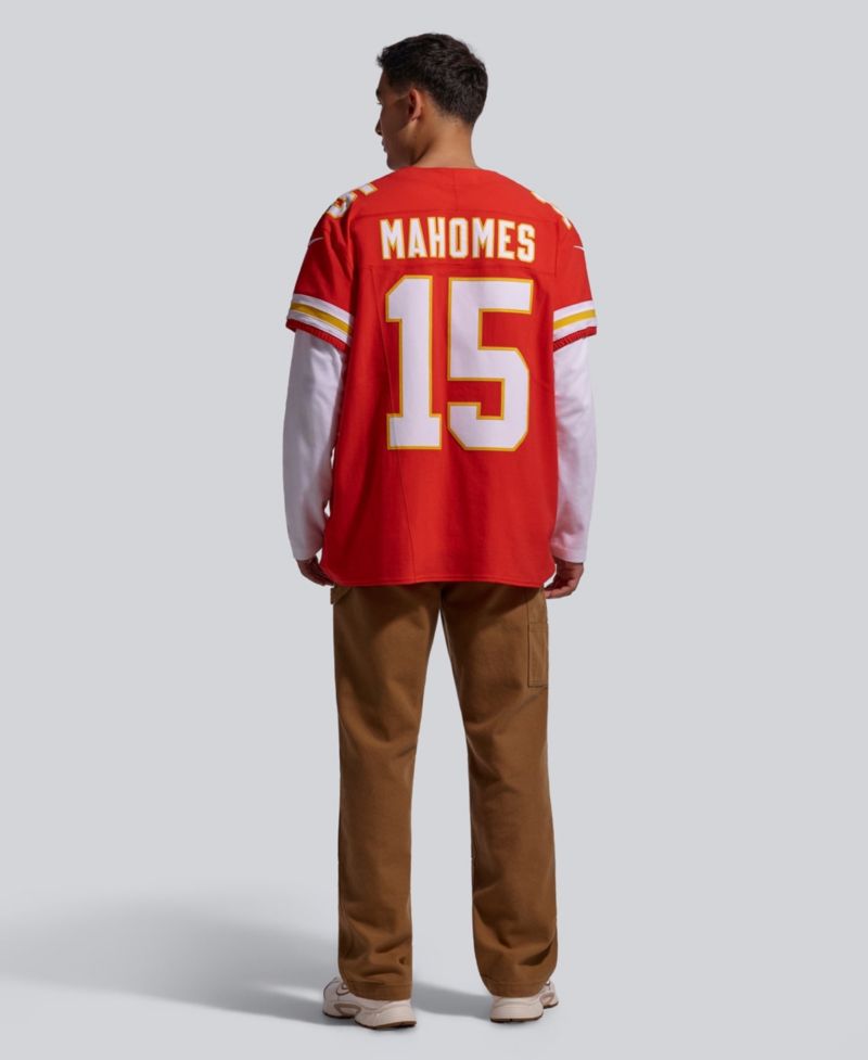 Men's Patrick Mahomes Red Kansas City Chiefs Vapor F.U.S.E. Elite Jersey