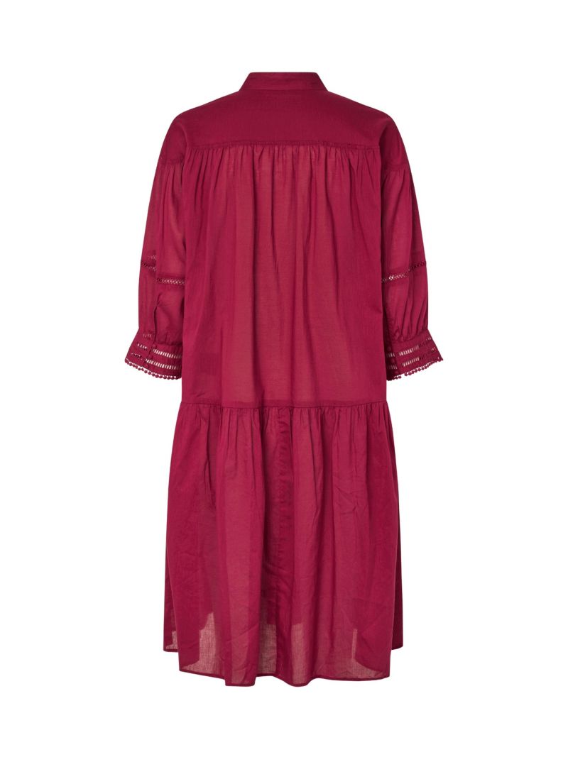 Women's Manaleira V-Neck Tiered 3/4-Sleeve Tunic Dress