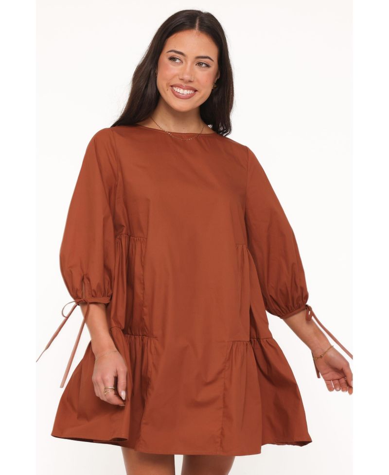Women's Keani Tiered-Smock Mini Dress