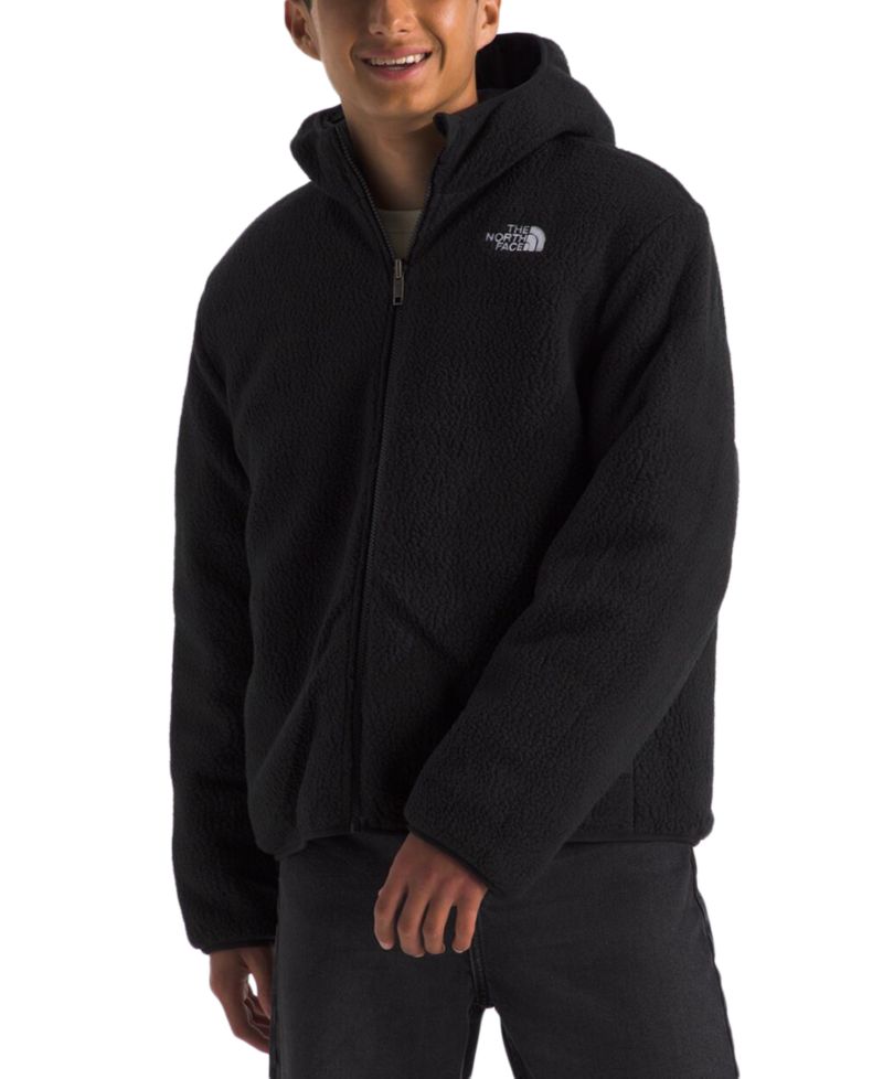 Big Boys Shasta Reversible Full-Zip Hooded Jacket