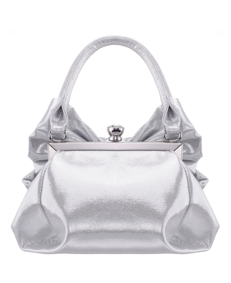 Small Bow Frame Crossbody Bag