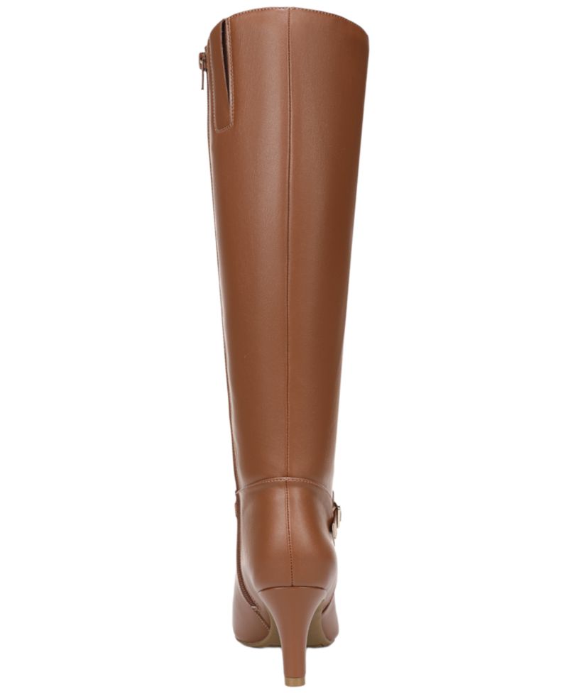 Women's Glenore Zip Wide Calf Tall Almond Toe Boots