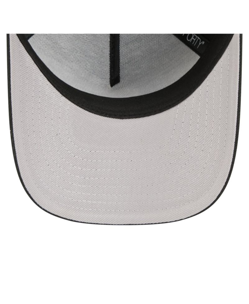 Big Boys and Girls Black Chicago White Sox 9FORTY A-Frame Adjustable Hat