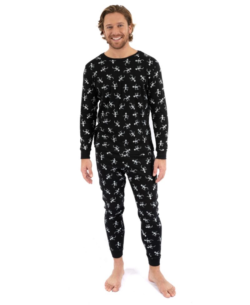 Men's Men s Two Piece Cotton Halloween Pajamas