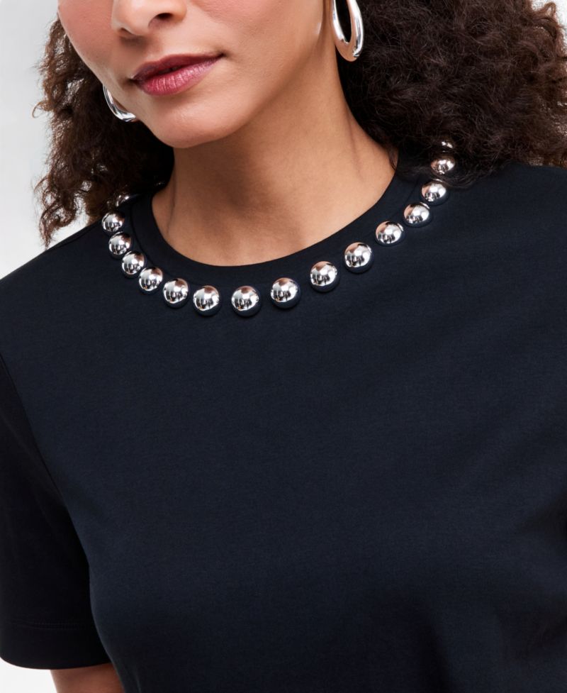 Women's Embellished Crewneck T-Shirt