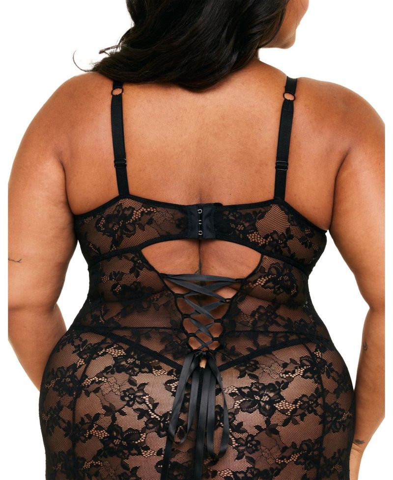 Plus Size Brielle Babydoll & G-String Set Lingerie