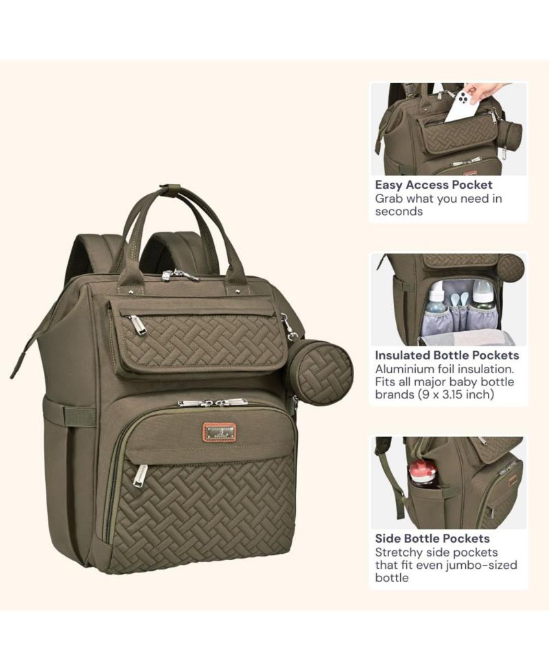 Kids Diaper Bag Backpack Ultimate Bag Versatile Diaper Bag for Modern Parents