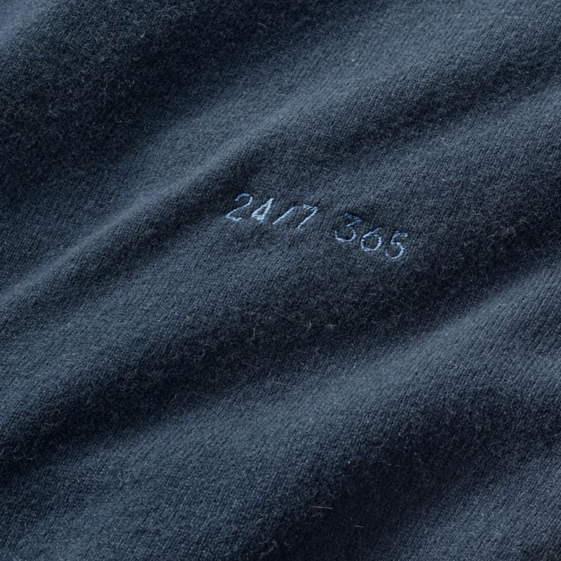 Men's Fine Gauge Cashmere Quarter Zip Sweater