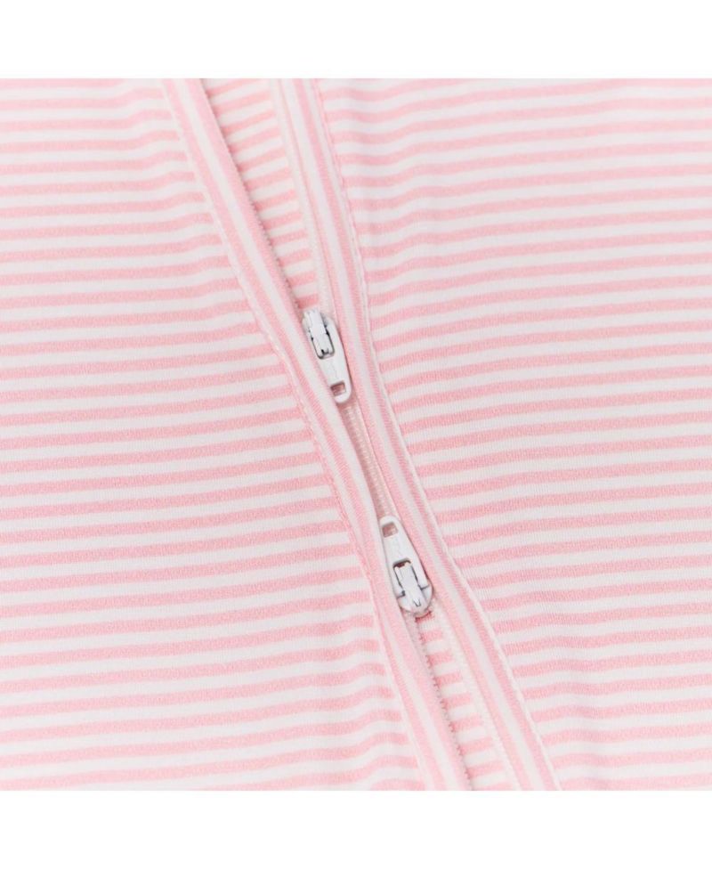 Baby Girls Peony Stripe Bamboo Sleeper