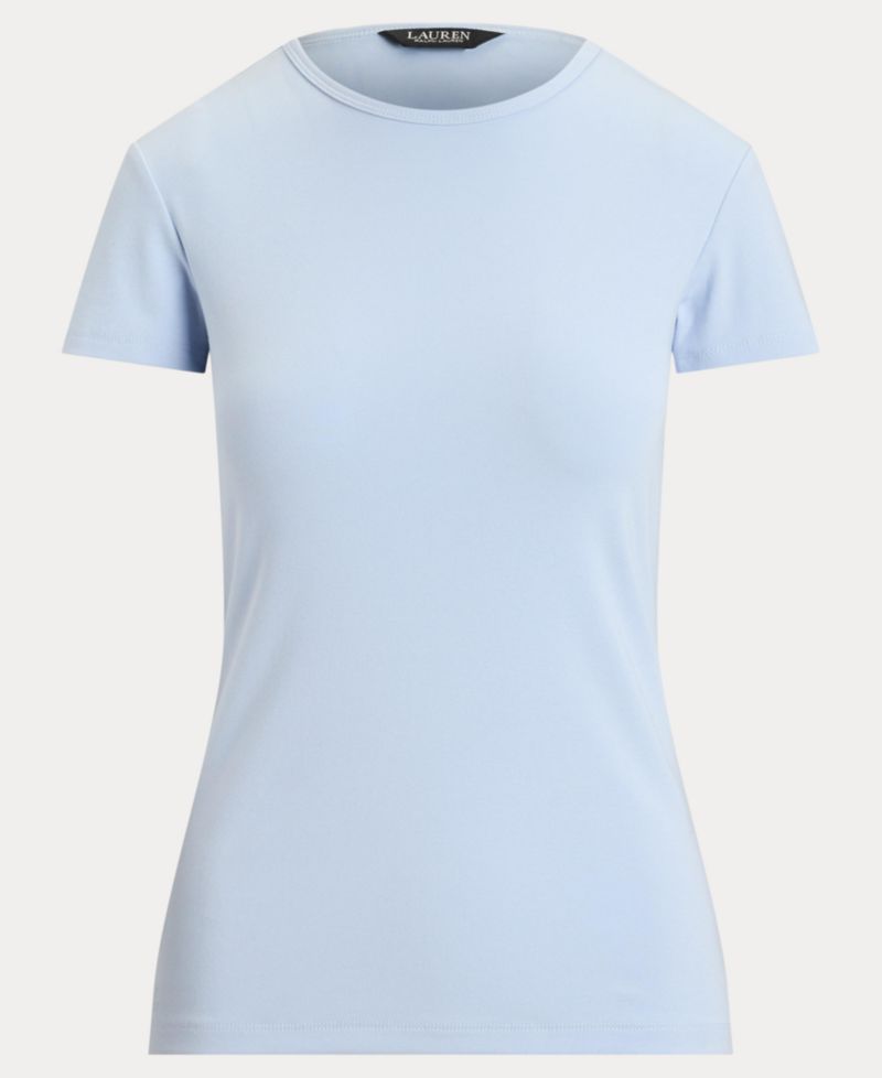 Stretch Knit T-Shirt, Regular & Petite
