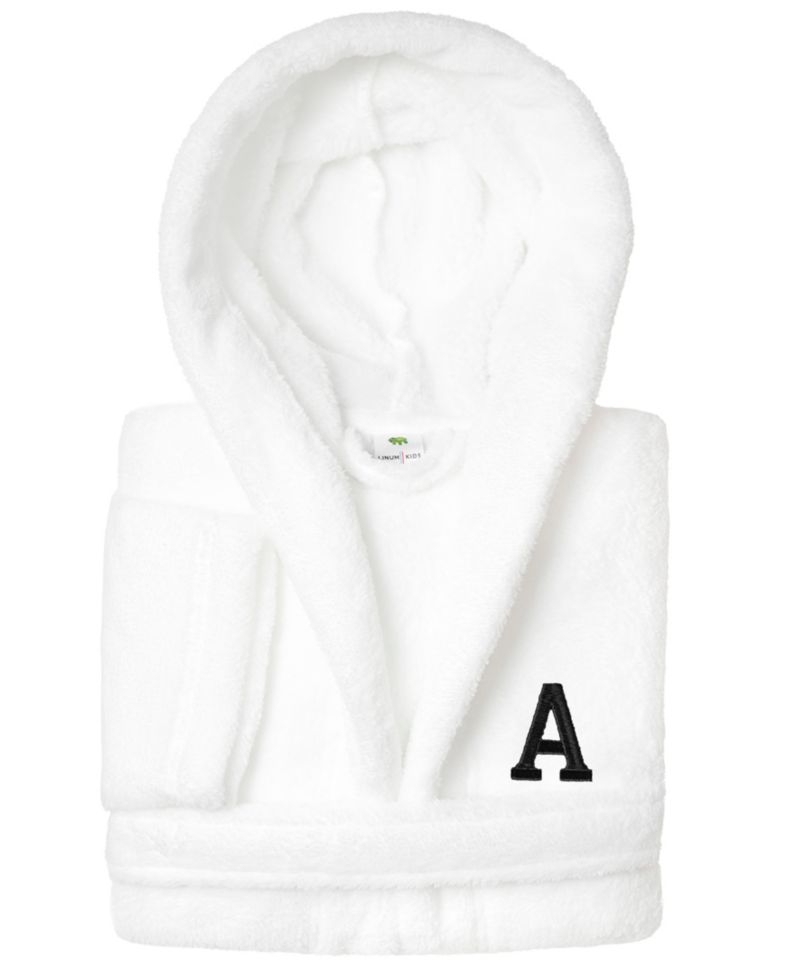 Personalized Kids Super Plush Hooded Bathrobe
