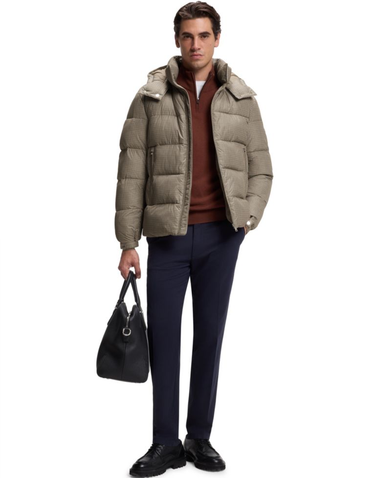 BOSS by Men's Water-Repellent Regular-Fit Puffer Jacket