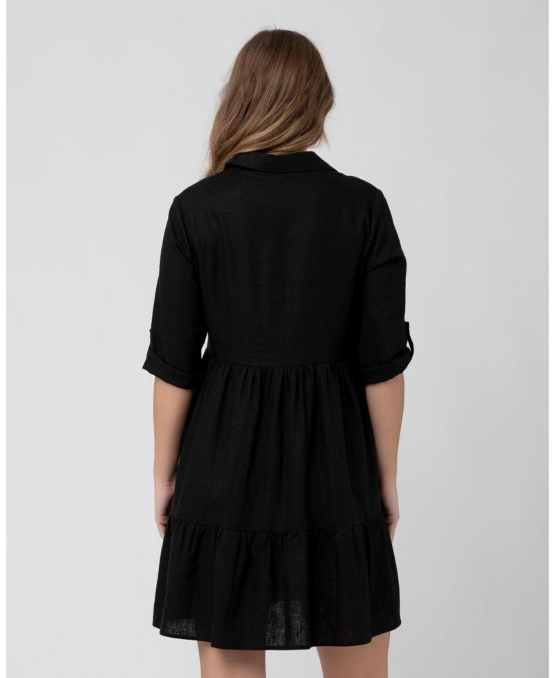 Women's Adel Button Linen Dress