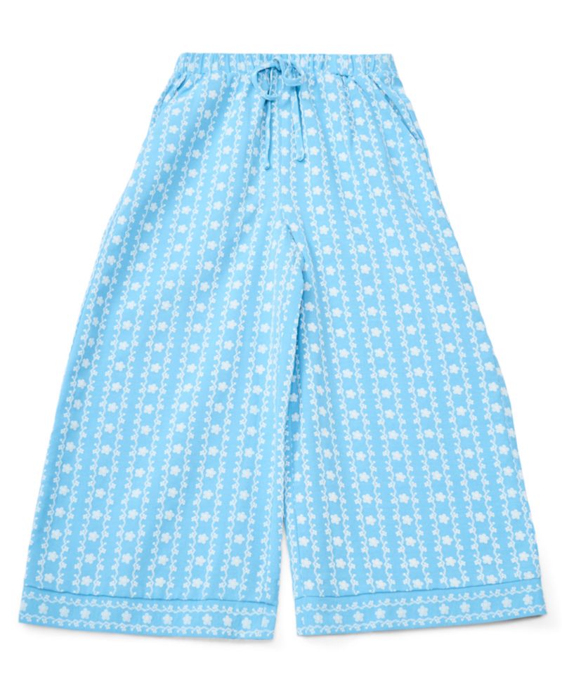 Girls' 7-16 Tie-Waist Wide-Leg Pants