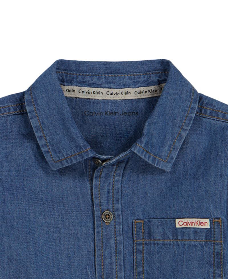 Boys' 2T-7 Long-Sleeve Shirt and Pants, 2-Piece Set
