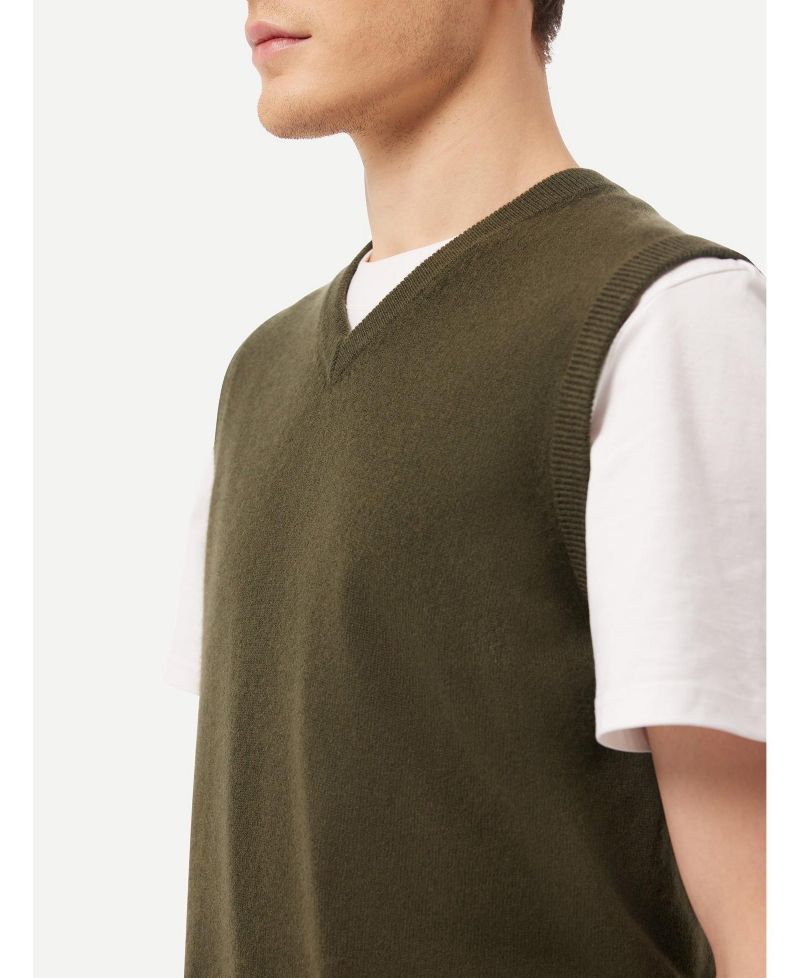 Men's 100% Cashmere Cashmere Vest