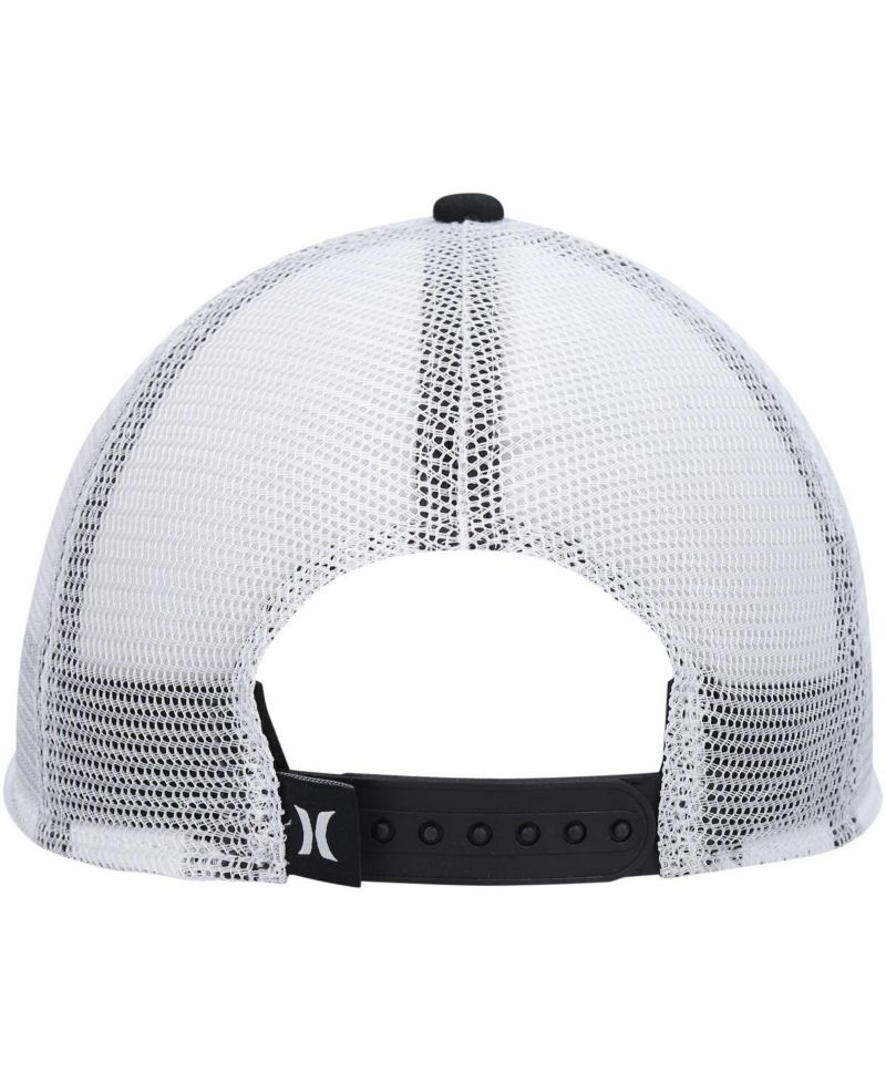 Men's Black, White Balboa Trucker Snapback Hat