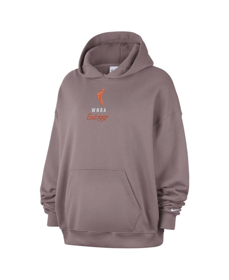 Women's Light Brown WNBA Studio Fleece Hoodie