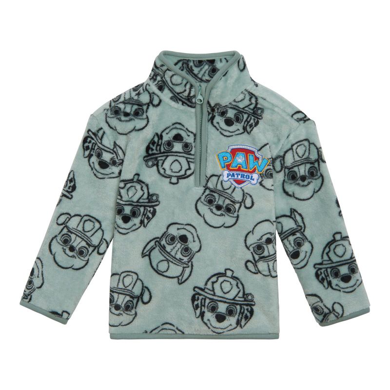 Toddler Boys Fleece Quarter-Zip Sweatshirt