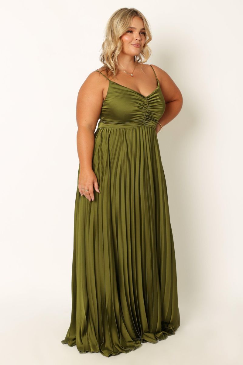 Women's Naira Pleated Maxi Dress
