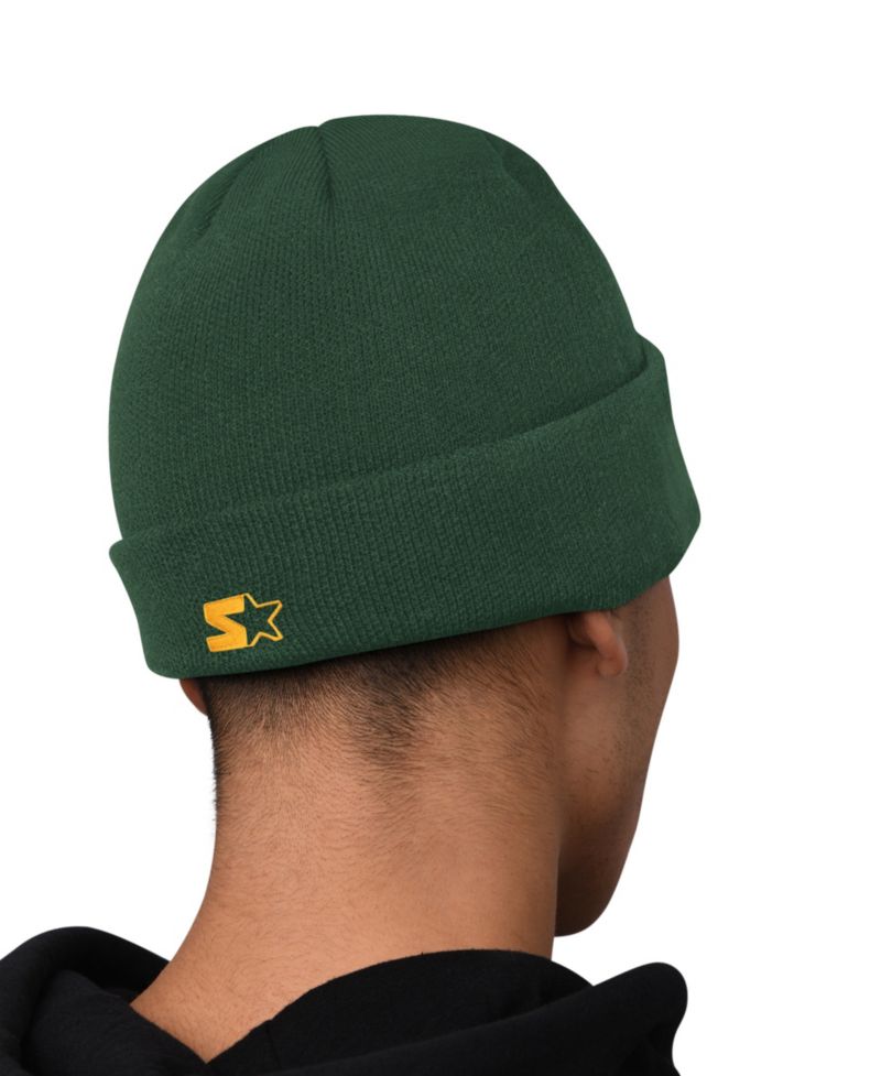 Men's Green Green Bay Packers Hoodie and Cuffed Knit Hat Combo Pack