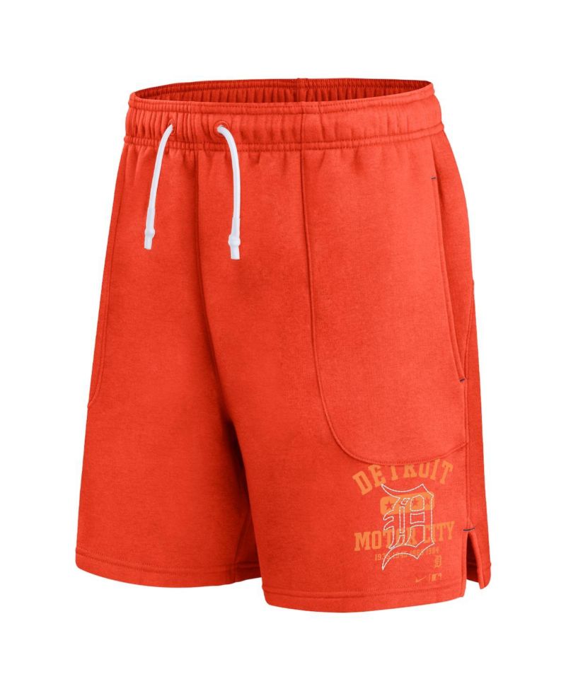 Men's Orange Detroit Tigers Statement Ball Game Shorts