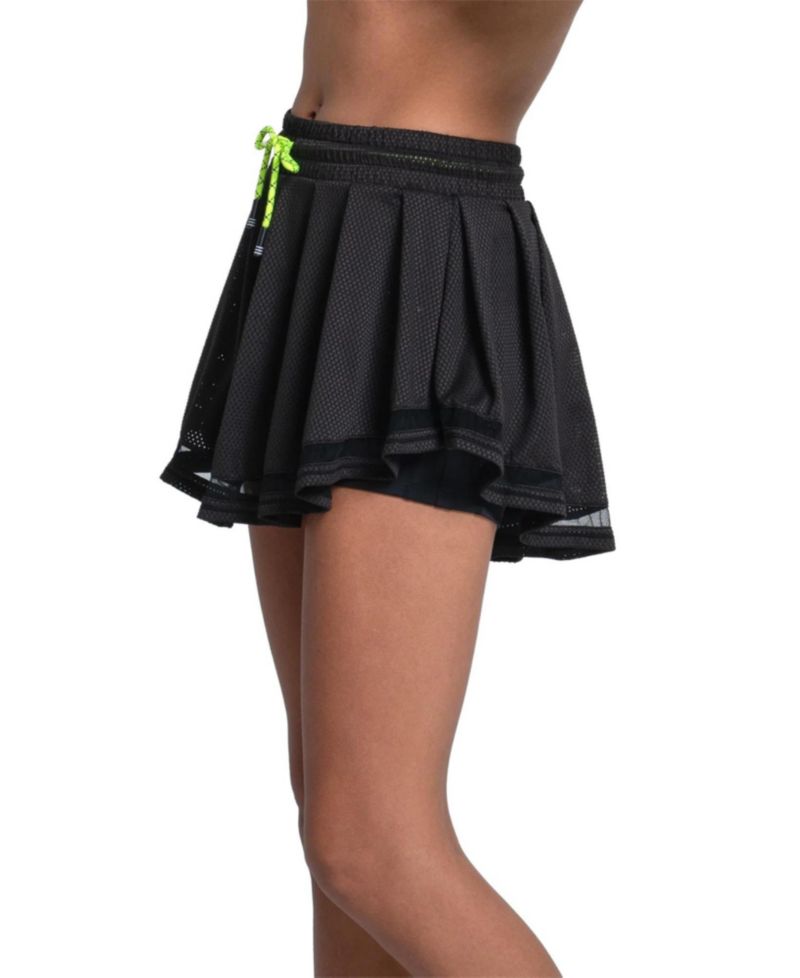 Women's Tulle High-Waisted Pleated Skirt