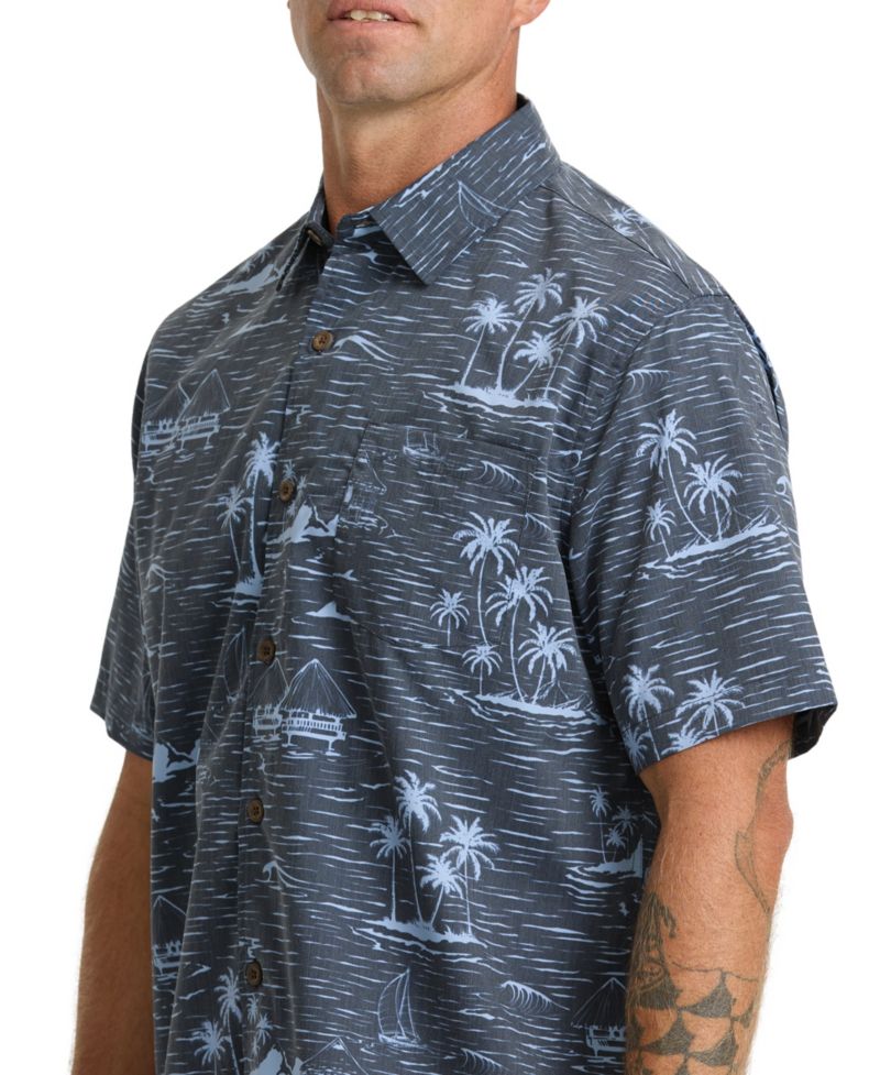 Quiksilver Men's Azure Collared Shirt