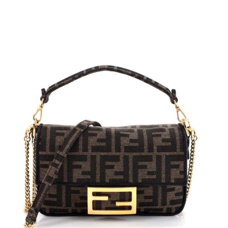 Mini Baguette NM Bag Zucca Canvas