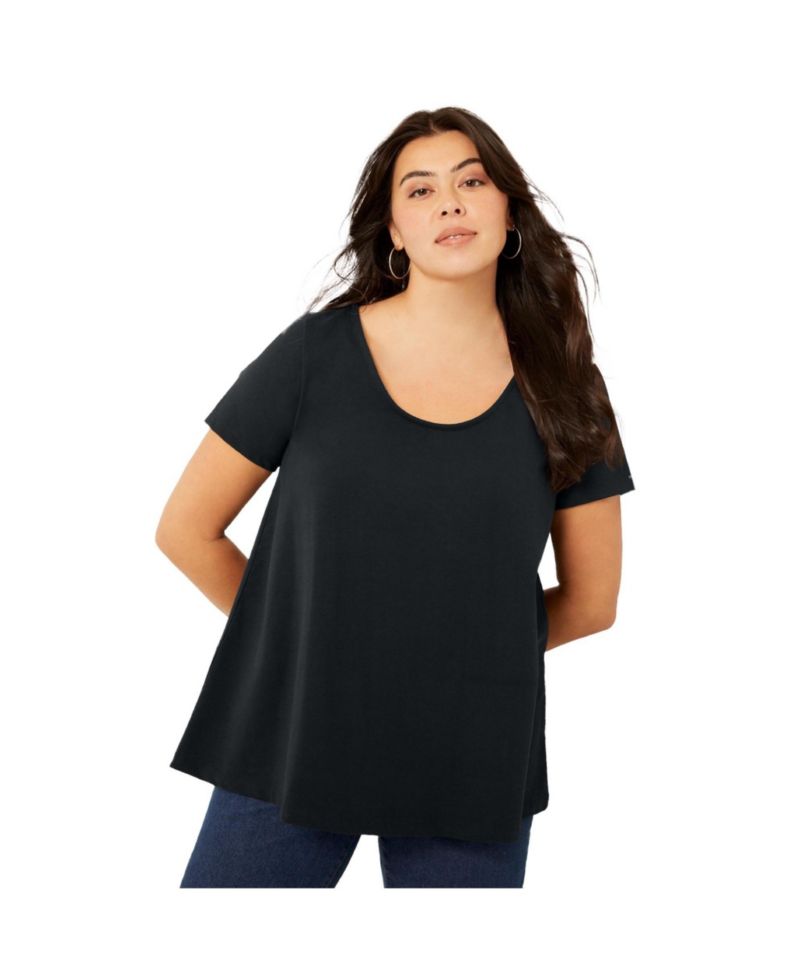 Women's Short-Sleeve Swing One Only Tunic