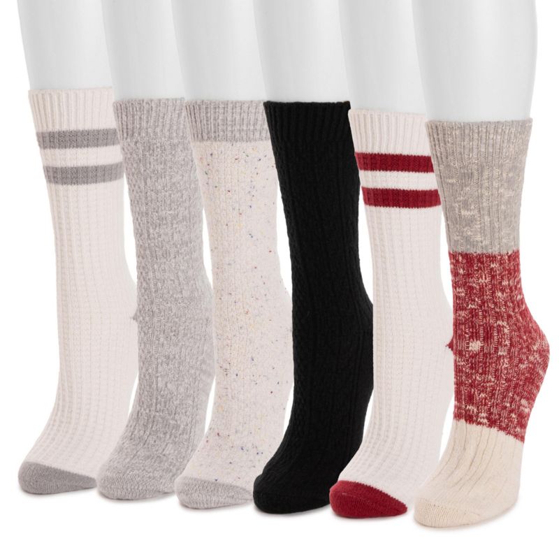 Women's Microfiber Boot Socks 6 Pack